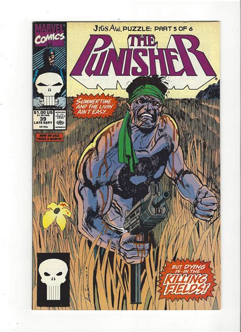 The Punisher 39 (1987) Vs Jigsaw Marvel Comics NM | Comic Books ...