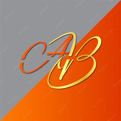 Premium Vector | Gradient colorful ab letter logo in illustration