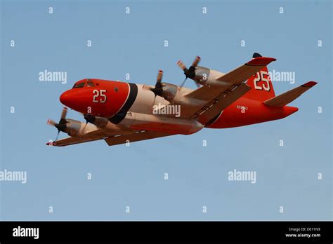 Aerial firefighting plane in Texas, USA Stock Photo - Alamy