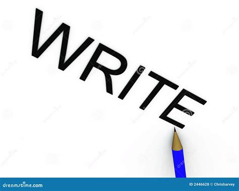 Write 48 stock illustration. Illustration of tint, written - 2446628