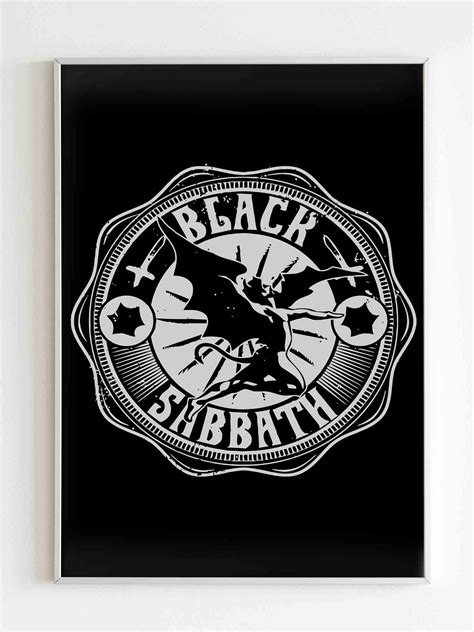 The End Tour Black Sabbath Poster