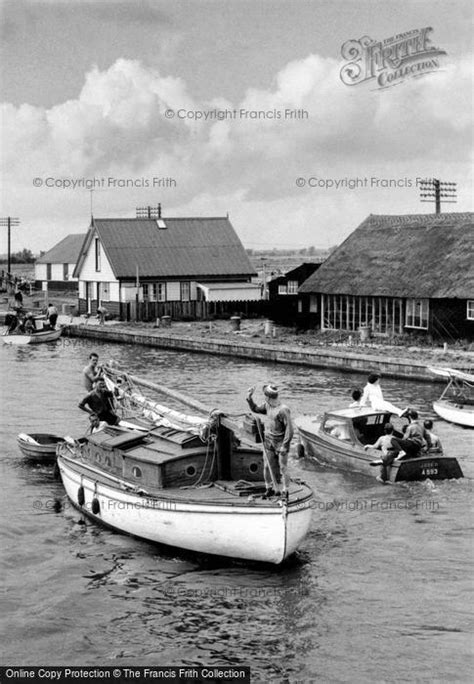 Photo of Potter Heigham, Boating On The River Thurne 1957