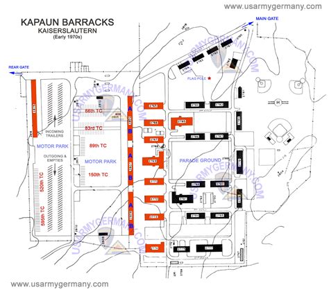 Ramstein Air Base Map With Building Numbers