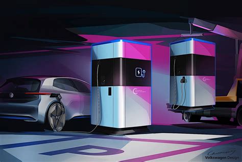 Volkswagen Previews Mobile Fast Charging Station for Electric Vehicles - autoevolution