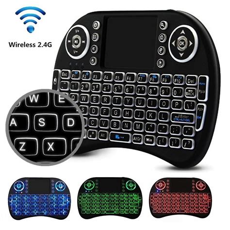 Mini 2.4GHz USB Wireless Keyboard with Touchpad Mouse for Windows PC ...