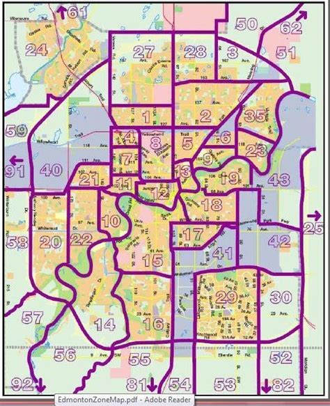 Edmonton Communities & Zones