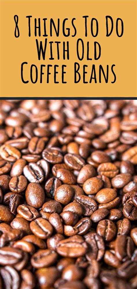 What To Do With Old Coffee Beans | Coffee beans diy, Coffee beans, Beans