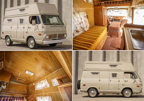 Hippie Era 1960s Vanlife: An Original Chevrolet Van Camper