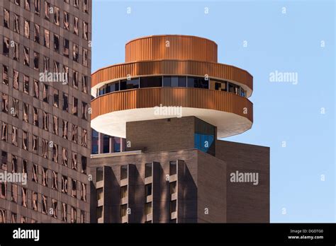 Spindletop Hyatt Regency Downtown city buildings Houston Texas USA ...