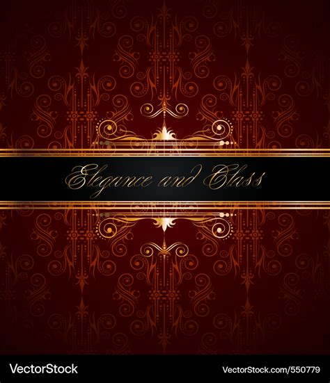 Elegant wallpaper Royalty Free Vector Image - VectorStock