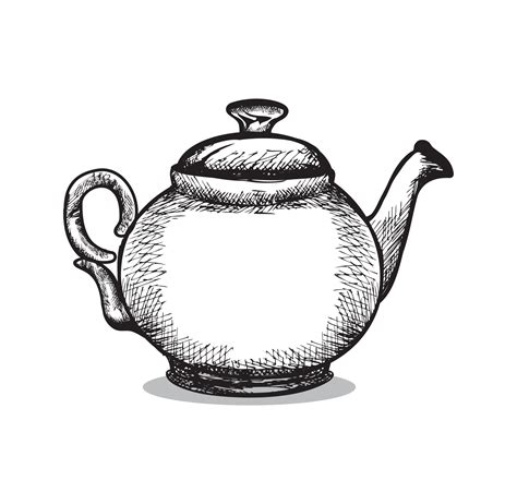 Hand drawn pot tea design illustration 3237524 Vector Art at Vecteezy