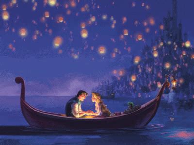 simplydisney: “ Tangled Storybook Deluxe - Floating Lantern Animation artoftangledposted the ...