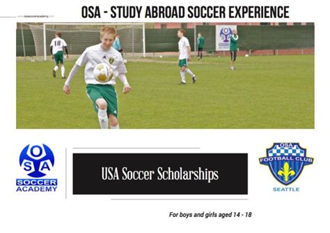 OSA SOCCER ACADEMY PRESENTS ITS STUDY ABROAD SOCCER EXPERIENCE ...