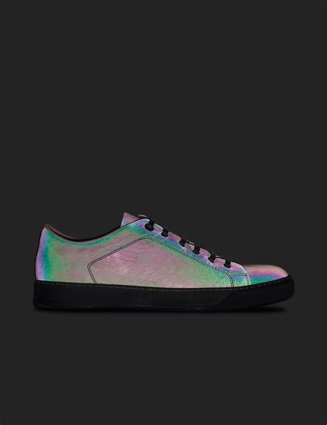 Lanvin - Low Top Sneaker Matt Reflective Calf | HBX | Lanvin, Top ...