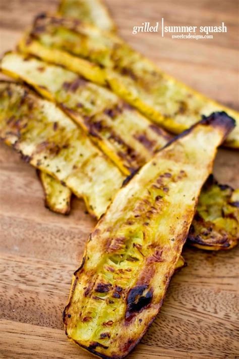 Easy Grilled Yellow Squash - Sweet C's Designs