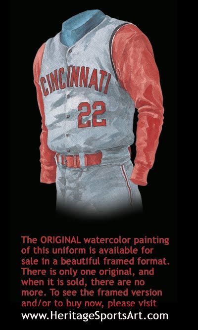 Cincinnati Reds Uniform and Team History | Heritage Uniforms and Jerseys