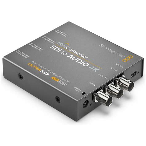 Blackmagic Mini Converter - SDI to Audio 4K - De-Embedder