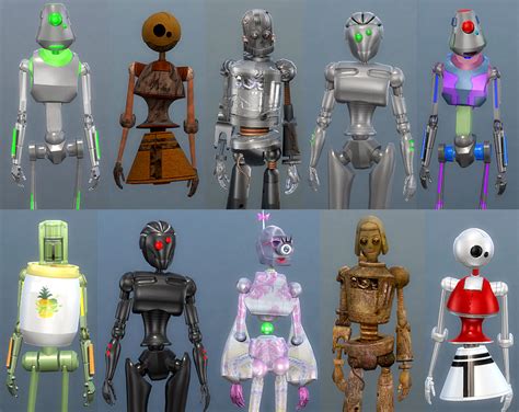 Mod The Sims - Lots More Bots - 21 New Servo Overrides