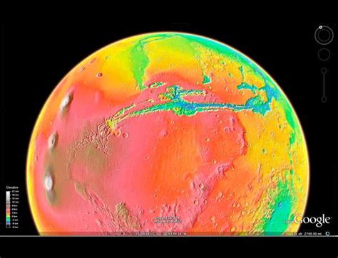 Google Earth provides dizzying 3D views of Mars | New Scientist