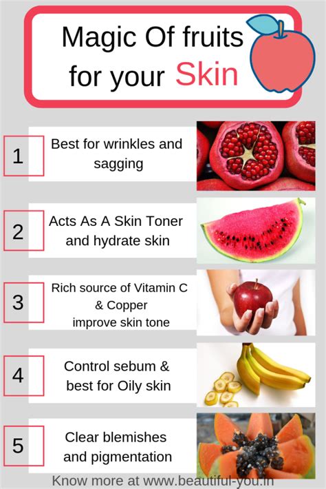 This is how fruit can give you a soft, supple and beautiful skin | Fruit benefits, Beauty hacks ...