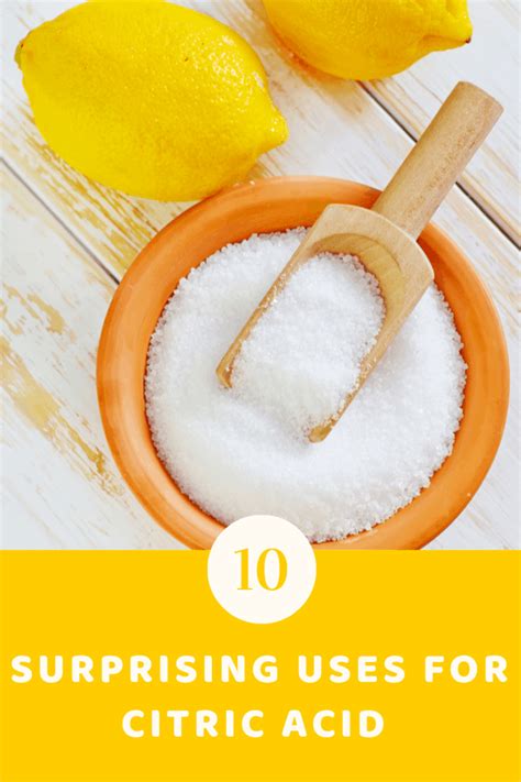 10 Surprising Uses for Citric Acid Around Your Home • Mommy's Memo