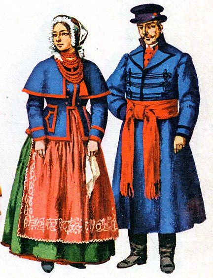 FolkCostume&Embroidery: Costume and Embroidery of Kujawy, Poland