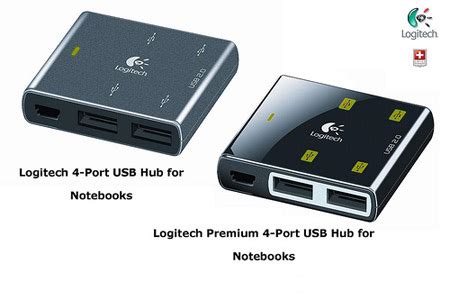 Logitech rolls out 4-port USB Hubs for Notebooks in India - TechShout