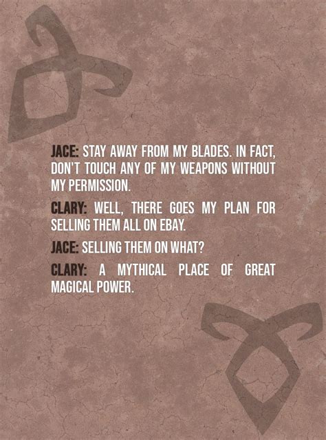 Pin on SHADOWHUNTERS │ Quotes