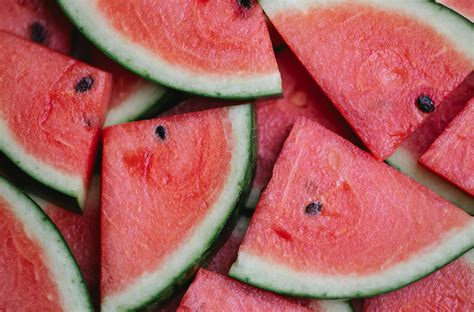 Pieces of fresh juicy watermelon · Free Stock Photo