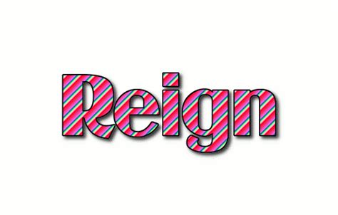 Reign Logo | Free Name Design Tool from Flaming Text