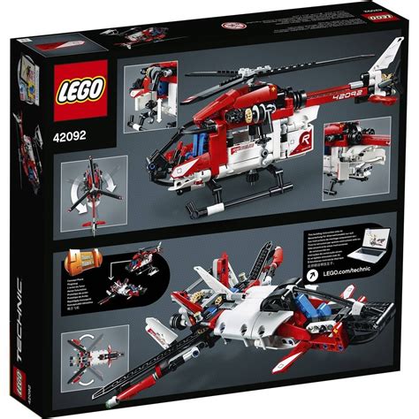 LEGO® Technic Rescue Helicopter Building Set - 42092 | Catch.co.nz