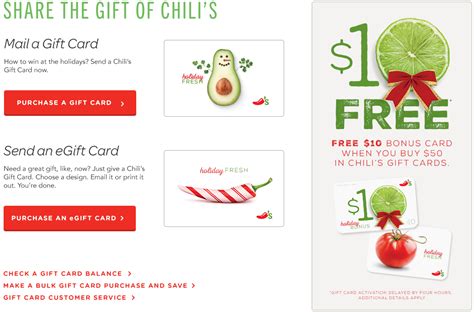 Free Bonus $10 Chili's Gift Card wyb $50 Worth of Gift Cards! - Common Sense With Money