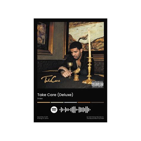 Drake Take Care deluxe Album Cover Art Print Perfect for - Etsy