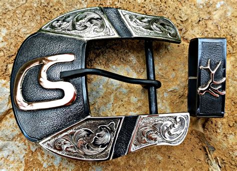 Mens Belt Buckle Custom Western Belt Buckle Ranger Buckle | Etsy