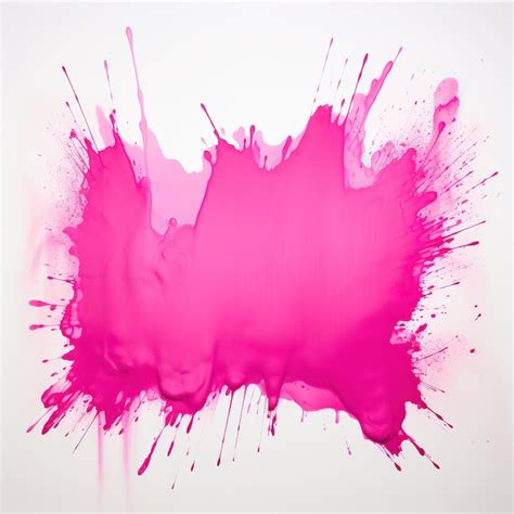 Premium AI Image | pink pastel spray paint white background Splash Drip ...