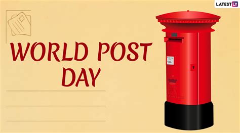 World Post Day 2019 Date: History, Significance and Messages About Postal Services Everywhere ...