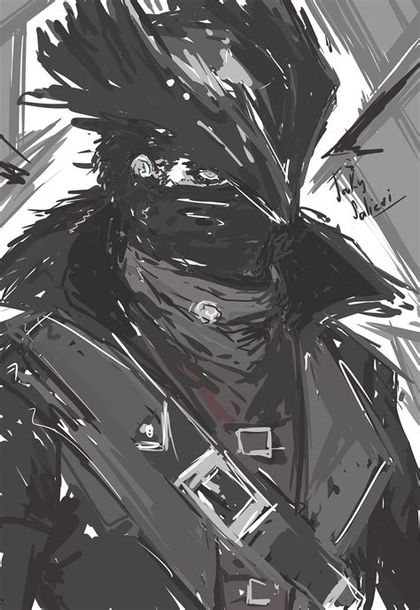 Bloodborne Hunter Fanart by Jouky-Salieri on Newgrounds