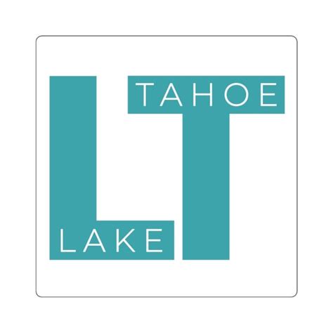 Lake Tahoe LT Sticker - Travel Tahoe