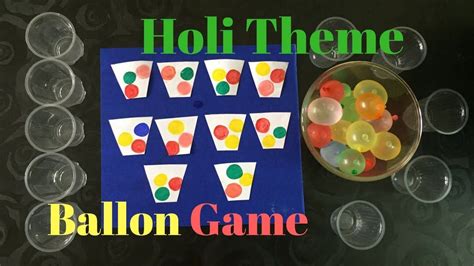 Holi theme bolloon game. Colorful fun for kids.#playsomethingnew #kittygame #kidsgame #holigame ...