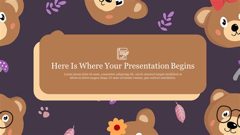 Add To Cart! Cute Cartoon PowerPoint Background Slide