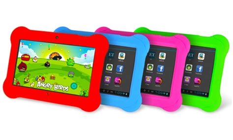 Orbo Jr. 4GB 7" Kids' Tablet with Android OS and Silicone Gel Case | Groupon