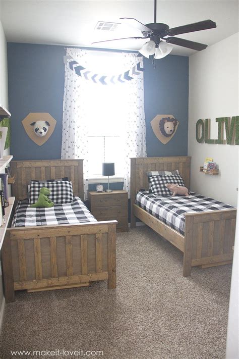 Ideas for a Shared BOYS Bedroom (...yay, all done!!) | Make It & Love ...