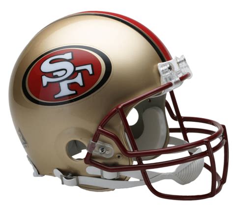 San Francisco 49Ers Helmet Transparent Png Transparent Background