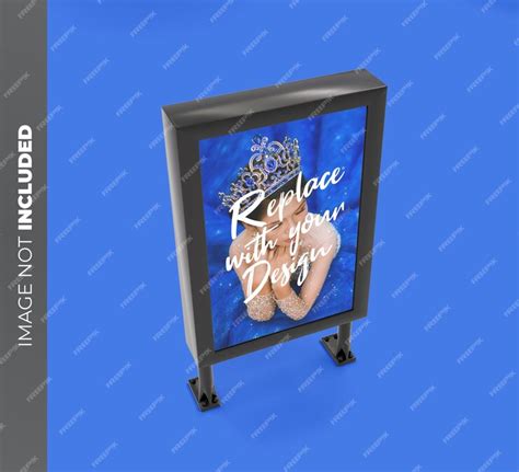 Premium PSD | Template billboard advertisement mockup