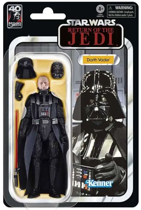 Star Wars Return of the Jedi Black Series Darth Vader 6 Action Figure ...