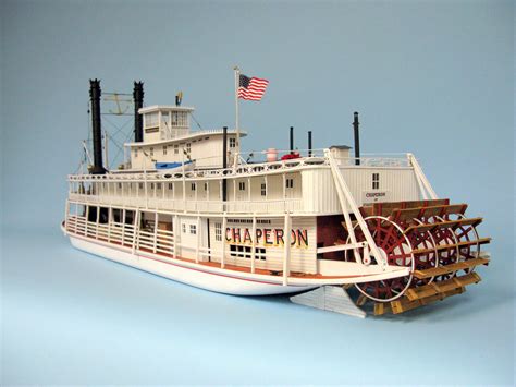 Chaperon 2 Paddle Wheel, Paddle Boat, Model Ship Building, Boat ...