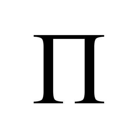 Π | greek capital letter pi | Times New Roman, Regular @ Graphemica