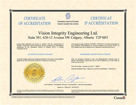 Vision Integrity Engineering | Innovative Integrity Solution