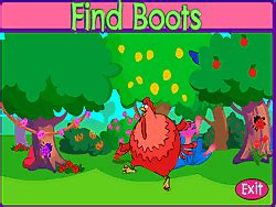 Dora Find Boots Game - puzzlegames.com - Play fun free puzzle games.