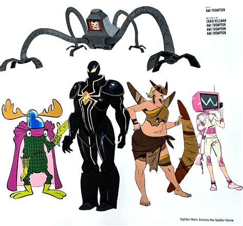 Spider-Verse 2 Removed These 16 Major Villains at the Last Minute (Photos) | Marvel character ...